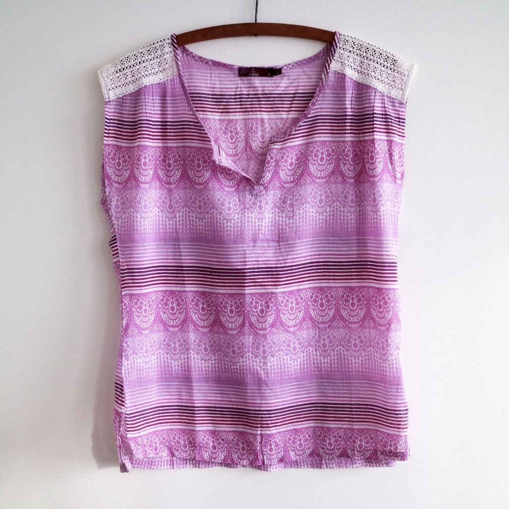 Prana lightweight boho sleeveless top
